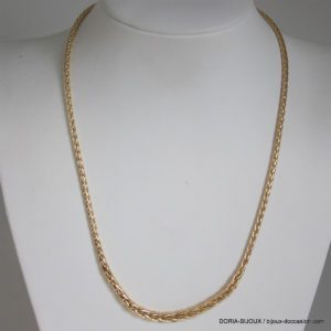 Collier Or 750 Maille Palmier Chute - 11.45grs