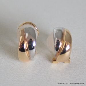 Bijou doreille Moon en or 18ct orné de diamants Farfetch Femme Accessoires Bijoux Boucles doreilles 