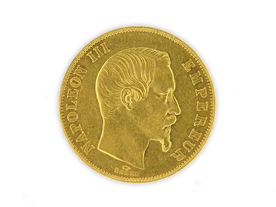 Pièce 50 Francs Napoléon 3