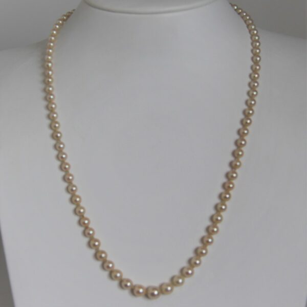 Collier Perles Naturelles Chute - 50cm