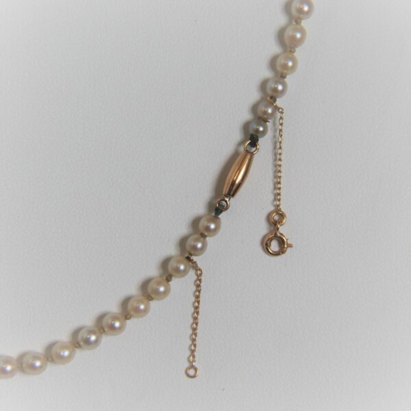 Collier Perles Naturelles Chute - 50cm