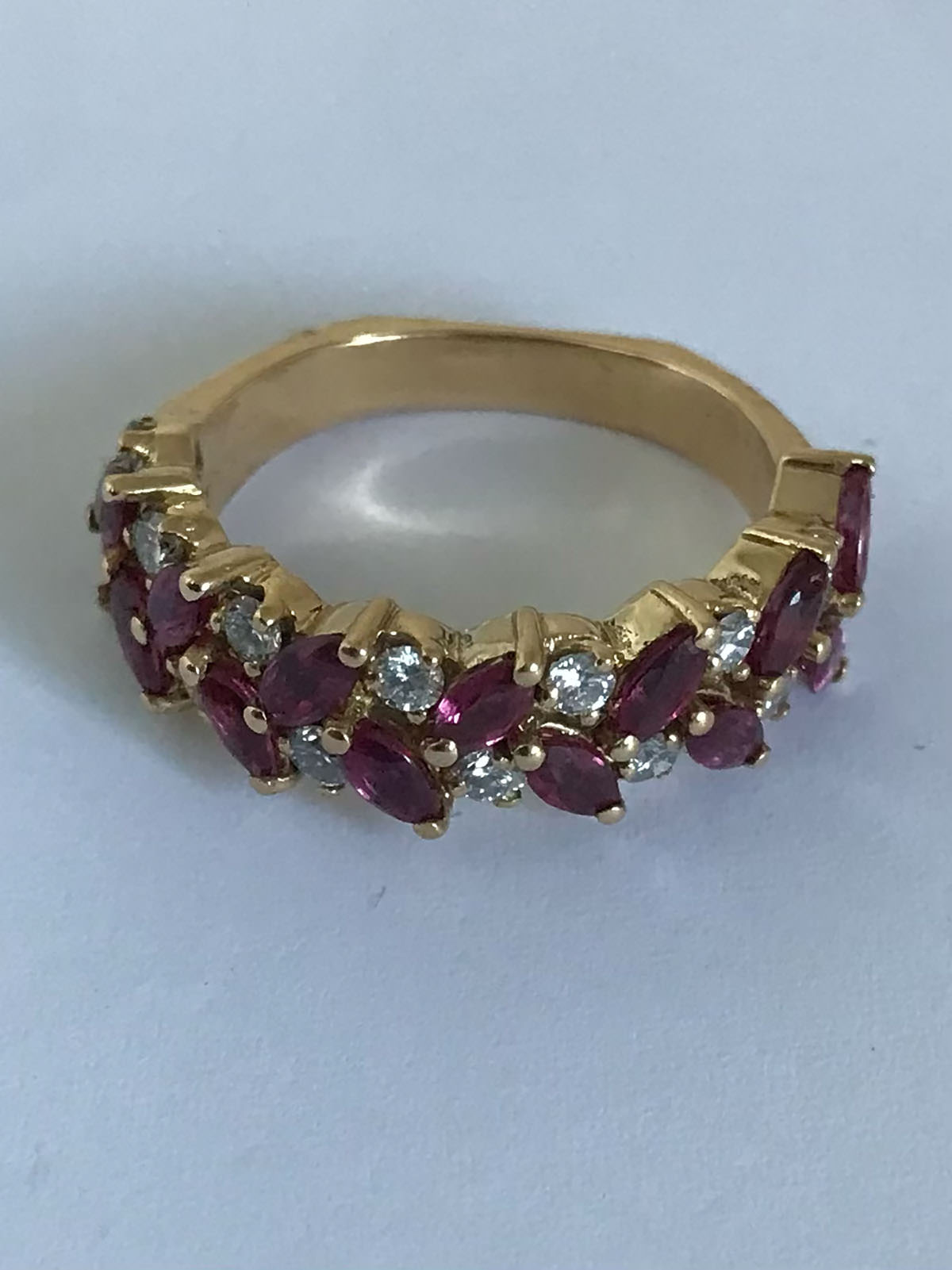 Bague Or Rubis 5.16 Grs- 51
