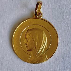 Medaille Religieuse Vierge 1.45grs -