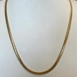 Collier d'occasion or 18k 20.11 grs maille anglaise 45 cm