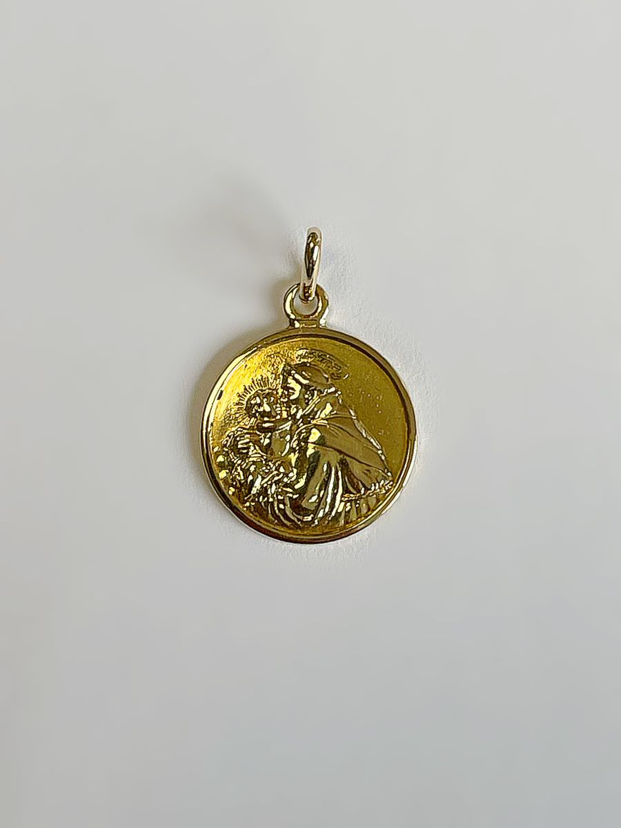 Médaille Saint Christophe or 18 carats 2.41grs - L'Atelier des