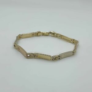Bracelet souple or 18k 9.67grs 21cm