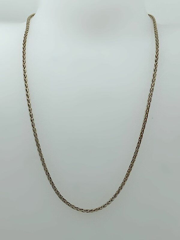 Collier or 18k 4.55grs maille palmier 39cm