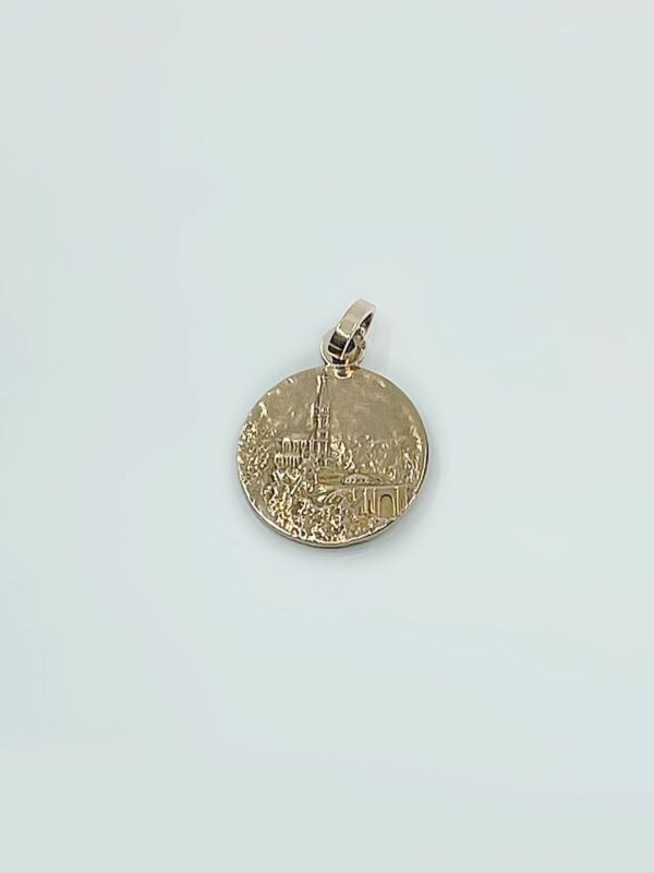 Médaille Vierge 3.10grs diamètre 17mm