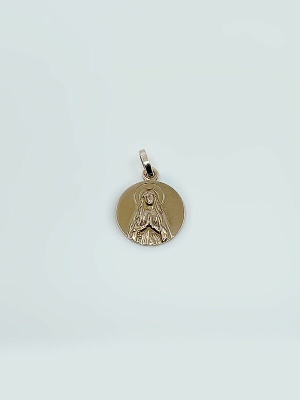 Médaille Vierge 3.10grs diamètre 17mm