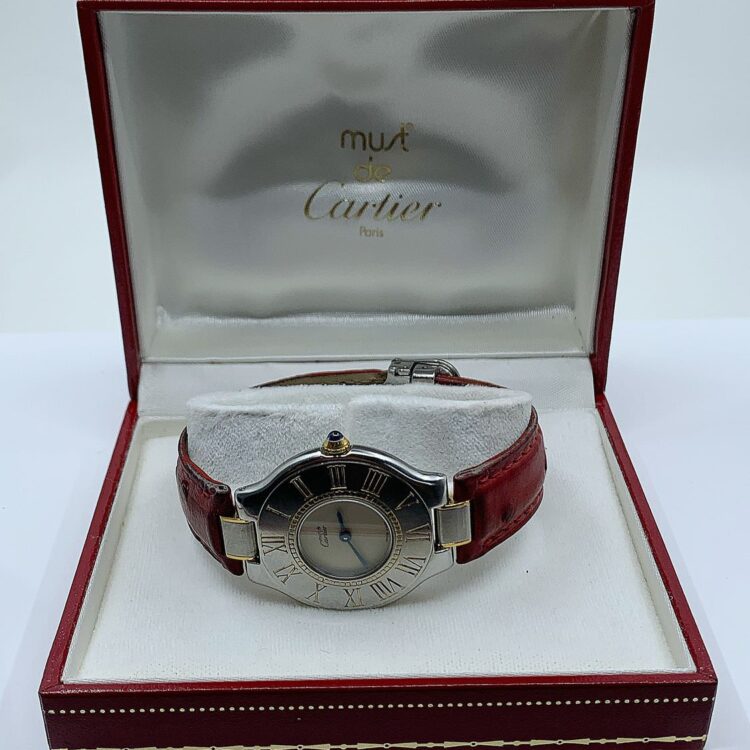 Montre dame Cartier modèle Must 21 diamètre 31mm