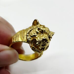 Bague Tigre or 18k 25.00 grs no 65